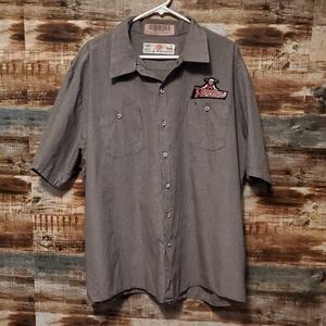 🌟 3 for $15 Deal! 🌟Terrible Herbst button down short sleeve shirt 3XL